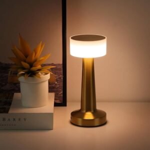 Minimalist Bedside Touch Lamp (USB rechargeable)