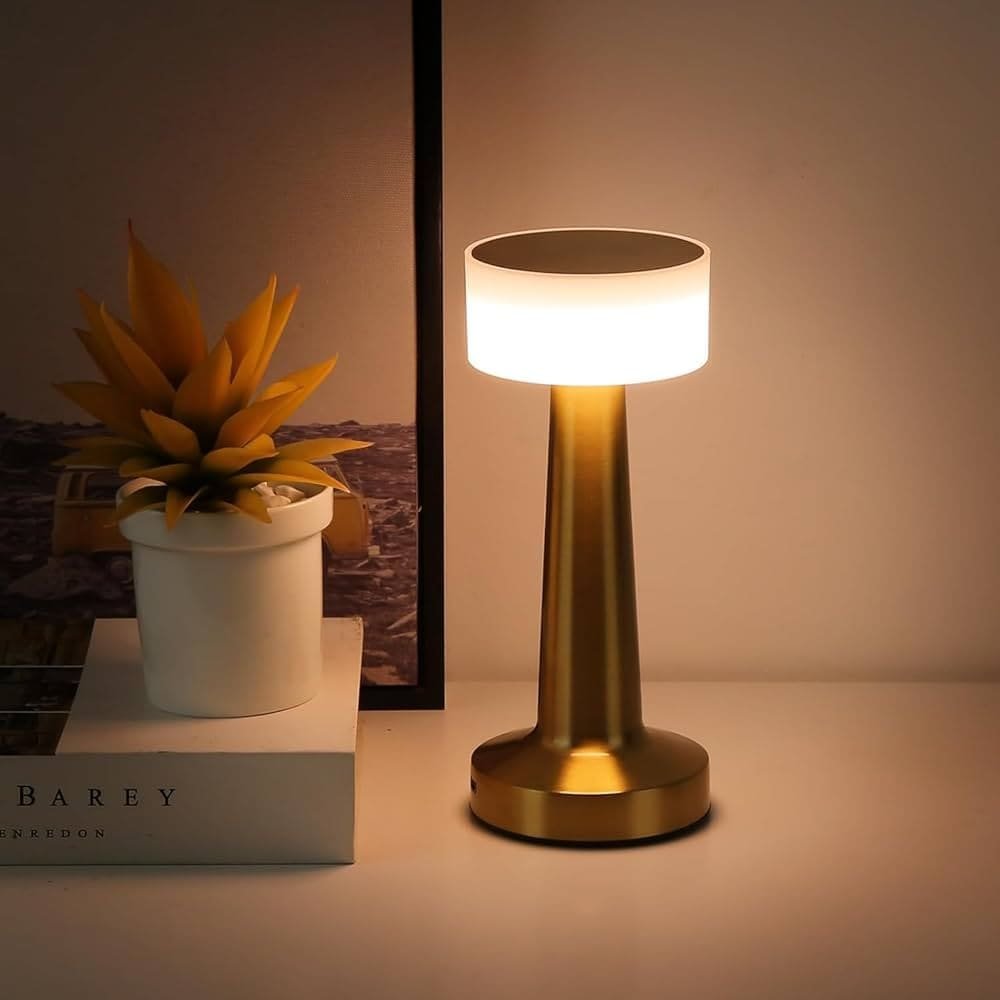 Minimalist Bedside Touch Lamp (USB rechargeable)